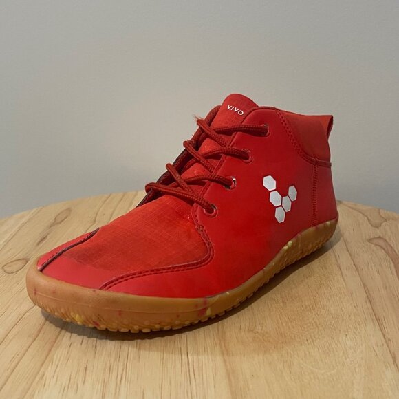 Vivobarefoot Primus Bootie II - All Weather - Fiery Coral - US3/EU34 - Picture 11 of 14